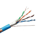 SFTP Cat5e PVC PE Jacket Internet LAN Cable 4 Pairs 1000FT 305m Bare Copper