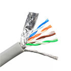 HDPE Copper Shielding Ethernet Lan Cable , DJX Data Cable Cat5e Utp 26awg 4 Pairs