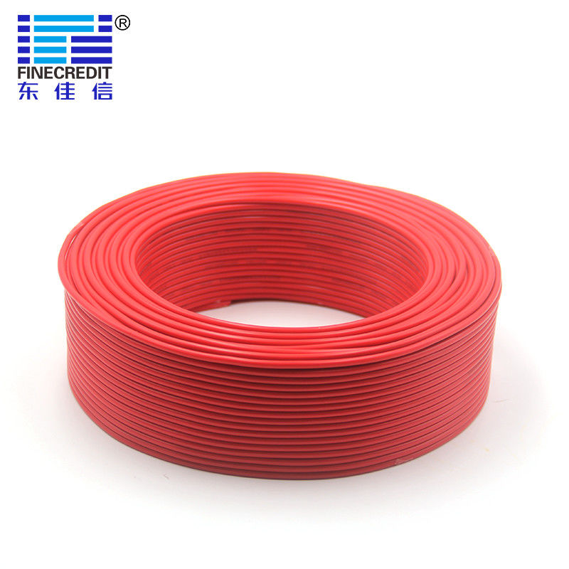 H05V-U / H07V-U/BV Industrial Flexible Cable , Building 6mm Round Electrical Cable