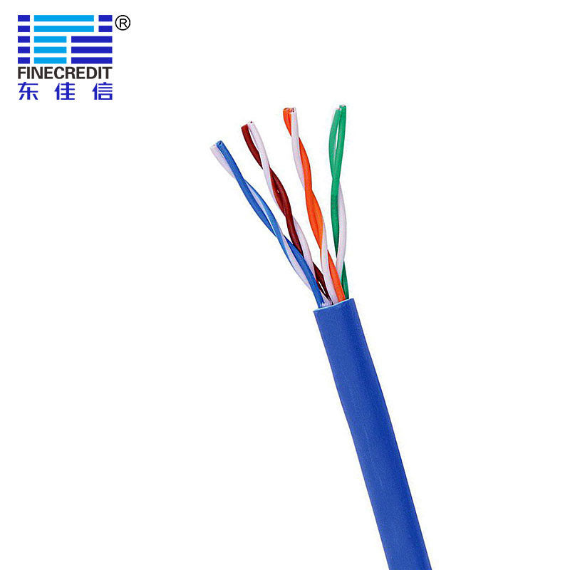 CCA 24AWG Computer Lan Cable , 4 Pairs Ftp Cat5e Stranded Cable
