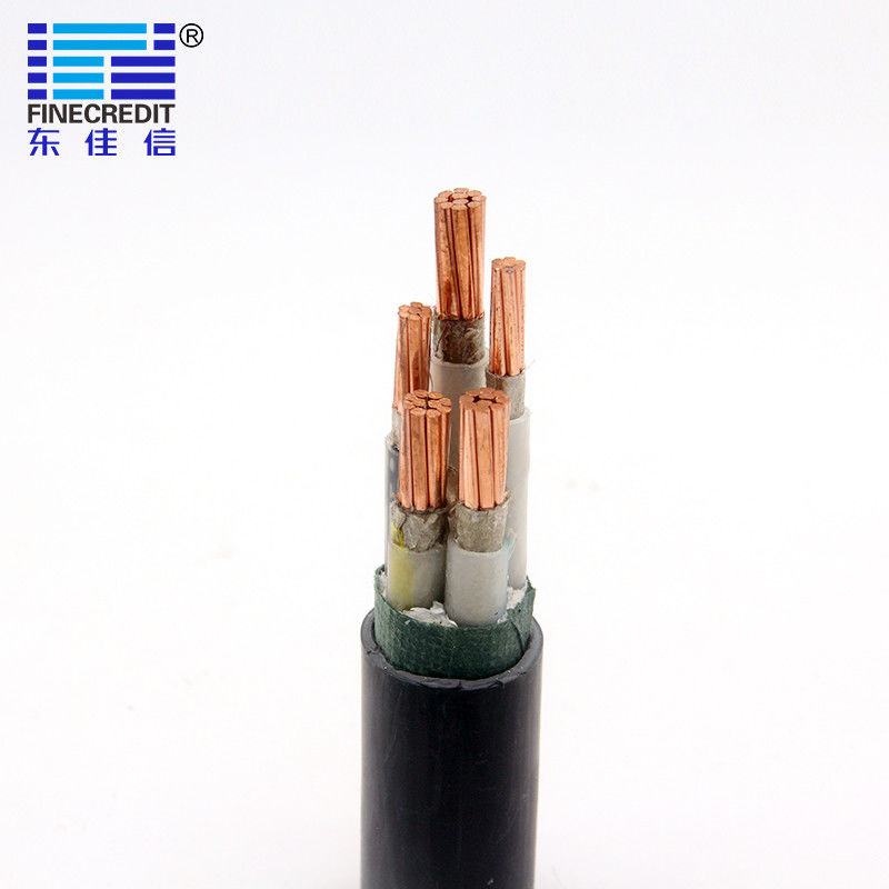 Stranded Core High Voltage Power Cable , XLPE 0.6-1kV Fire Resistant Cable