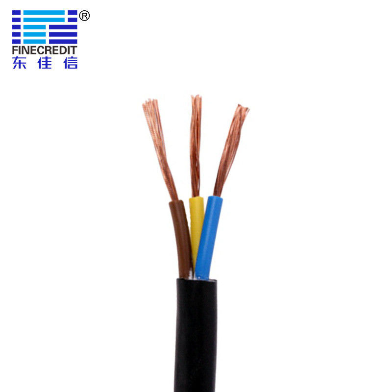 Thermoplastic Insulated 3 Conductor 10 Awg Cable , SJT/SJTW Industrial Wire 500 Ft