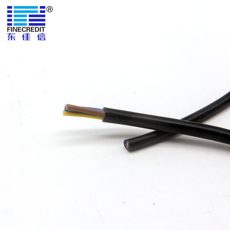 IEC 60227 3 Core Industrial Flexible Cable PVC Insulated For Household